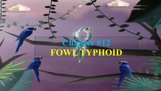 Chapter #12
FOWL TYPHOID
 