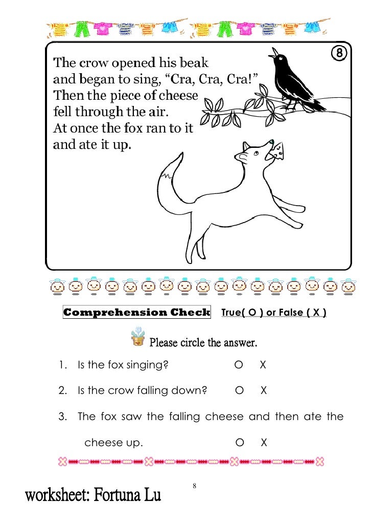 45+ The Fox And The Crow Story In English PNG