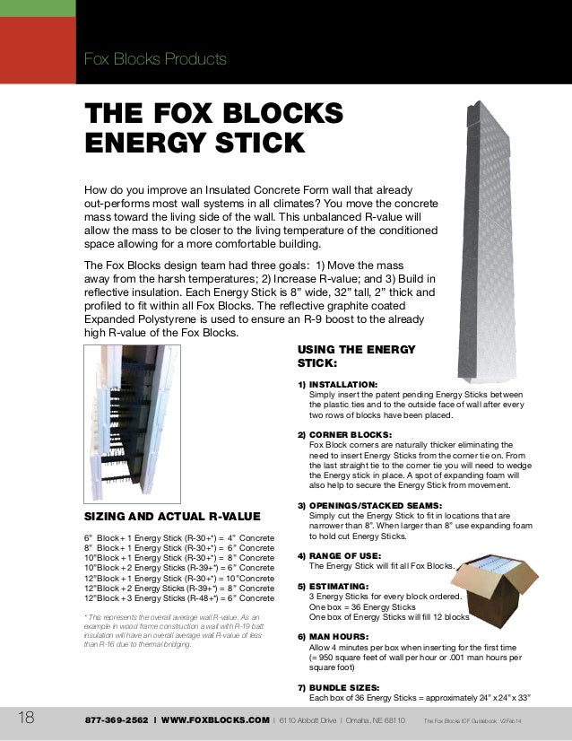 Fox Blocks ICF Guidebook