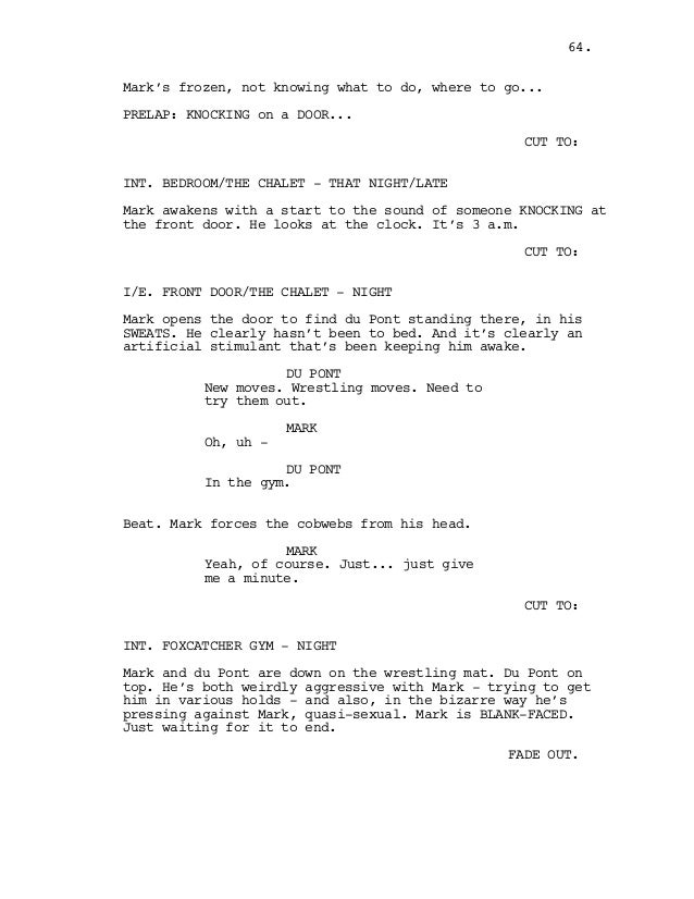 foxcatcher script
