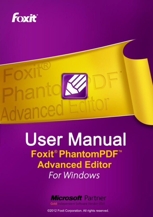 Efilecabinet Foxit Phantompdf Advanced Editor Manual