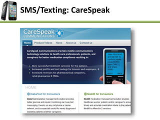 SMS/Texting: CareSpeak
 