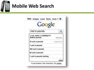 Mobile Web Search
 