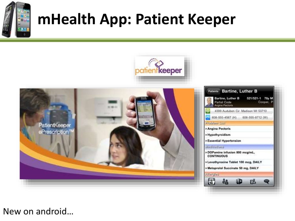 MHealth App Patient Keeper New