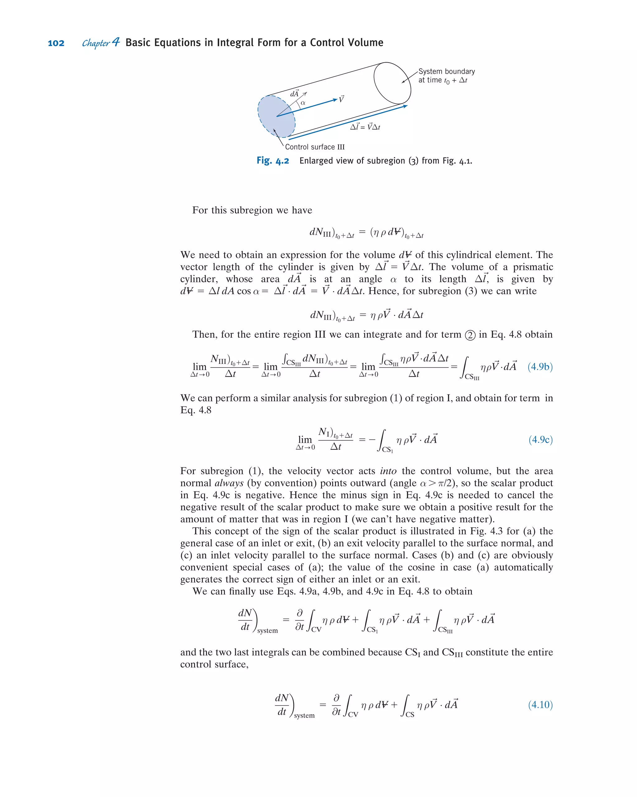 3.44 At ground level in Denver, Colorado, the atmospheric
pressure and temperature are 83.2 kPa and 25
C. Calculate
the pressure on Pike’s Peak at an elevation of 2690 m
above the city assuming (a) an incompressible and (b) an
adiabatic atmosphere. Plot the ratio of pressure to ground
level pressure in Denver as a function of elevation for both
cases.
3.45 The Martian atmosphere behaves as an ideal gas with
mean molecular mass of 32.0 and constant temperature of
200 K. The atmospheric density at the planet surface is
ρ 5 0.015 kg/m3
and Martian gravity is 3.92 m/s2
. Calculate
the density of the Martian atmosphere at height z 5 20 km
above the surface. Plot the ratio of density to surface density
as a function of elevation. Compare with that for data on the
Earth’s atmosphere.
3.46 A door 1 m wide and 1.5 m high is located in a plane
vertical wall of a water tank. The door is hinged along its upper
edge, which is 1 m below the water surface. Atmospheric
pressure acts on the outer surface of the door and at the water
surface. (a) Determine the magnitude and line of action of
the total resultant force from all ﬂuids acting on the door.
(b) If the water surface gage pressure is raised to 0.3 atm,
what is the resultant force and where is its line of action?
(c) Plot the ratios F/F0 and yu/yc for different values of the sur-
face pressure ratio ps/patm. (F0 is the resultant force when
ps 5 patm.)
3.47 A door 1 m wide and 1.5 m high is located in a plane
vertical wall of a water tank. The door is hinged along its
upper edge, which is 1 m below the water surface. Atmo-
spheric pressure acts on the outer surface of the door. (a) If
the pressure at the water surface is atmospheric, what force
must be applied at the lower edge of the door in order to
keep the door from opening? (b) If the water surface gage
pressure is raised to 0.5 atm, what force must be applied
at the lower edge of the door to keep the door from
opening? (c) Find the ratio F/F0 as a function of the surface
pressure ratio ps/patm. (F0 is the force required when
ps 5 patm.)
3.48 A hydropneumatic elevator consists of a piston-cylin-
der assembly to lift the elevator cab. Hydraulic oil, stored in
an accumulator tank pressurized by air, is valved to the
piston as needed to lift the elevator. When the elevator
descends, oil is returned to the accumulator. Design the least
expensive accumulator that can satisfy the system require-
ments. Assume the lift is 3 ﬂoors, the maximum load is 10
passengers, and the maximum system pressure is 800 kPa
(gage). For column bending strength, the piston diameter
must be at least 150 mm. The elevator cab and piston have a
combined mass of 3000 kg, and are to be purchased. Perform
the analysis needed to deﬁne, as a function of system
operating pressure, the piston diameter, the accumulator
volume and diameter, and the wall thickness. Discuss safety
features that your company should specify for the complete
elevator system. Would it be preferable to use a completely
pneumatic design or a completely hydraulic design? Why?
3.49 Find the pressures at points A, B, and C, as shown in the
ﬁgure, and in the two air cavities.
Air
Air
4 in
4 in
6 in
Meriam
Blue
Meriam
Blue
Meriam
Blue
A
B C
H2O
P3.49
Hydrostatic Force on Submerged Surfaces
3.50 Semicircular plane gate AB is hinged along B and held by
horizontal force FA applied at A. The liquid to the left of the
gate is water. Calculate the force FA required for equilibrium.
FAA
B
R = 10 ft
H = 25 ft
Gate:
side view
P3.50
3.51 A triangular access port must be provided in the side of
a form containing liquid concrete. Using the coordinates and
dimensions shown, determine the resultant force that acts on
the port and its point of application.
Liquid
concrete
a = 1.25 ft
b = 1 ft
Port
y
P3.51
3.52 A plane gate of uniform thickness holds back a depth of
water as shown. Find the minimum weight needed to keep
the gate closed.
L = 3 m
= 30°θ
Water
w = 2 m
P3.52
3.53 Consider a semicylindrical trough of radius R and length L.
Develop general expressions for the magnitude and line of
action of the hydrostatic force on one end, if the trough is par-
tially ﬁlled with water and open to atmosphere. Plot the results
(in nondimensional form) over the range of water depth
0 # d/R # 1.
88 Chapter 3 Fluid Statics
 