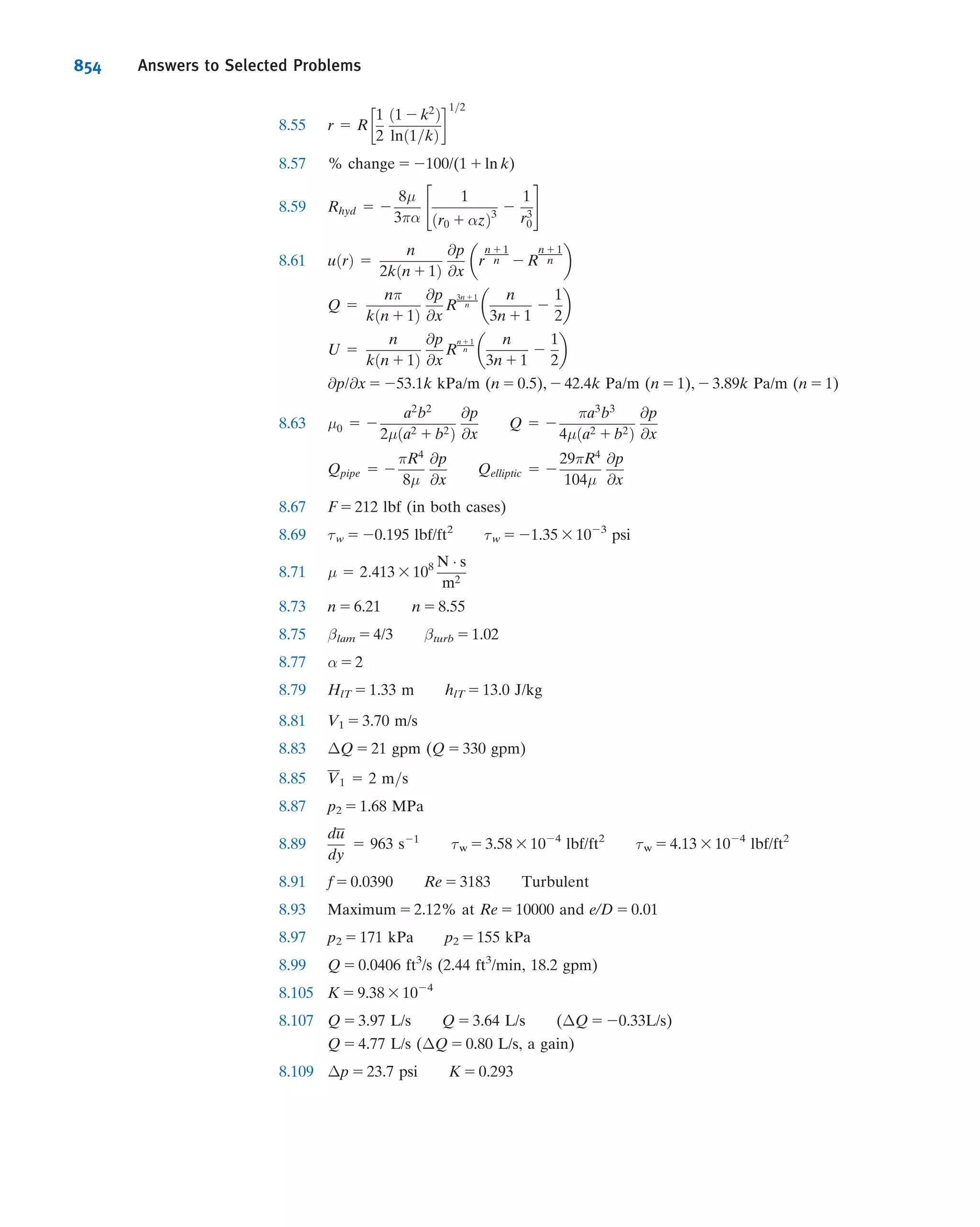 Fox Philip J. Pritchard-8 ed Mc Donald's Introduction to Fluid Mechanics -wiley (2011)