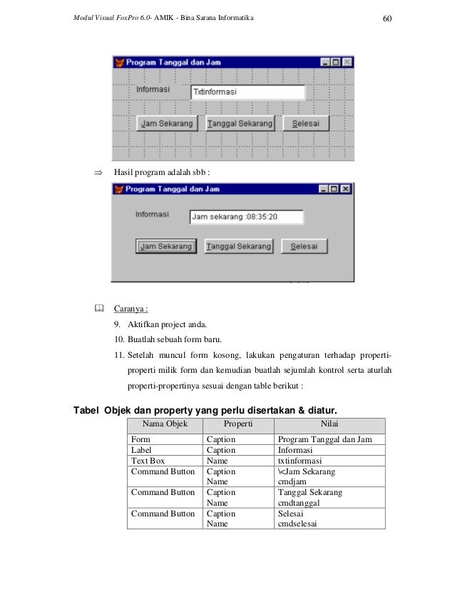 Contoh Program Dengan Visual Foxpro Download