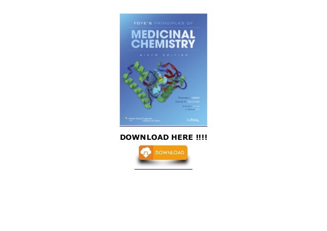 Foye's Principles of Medicinal Chemistry [FREE]