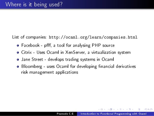 Ocaml trading system