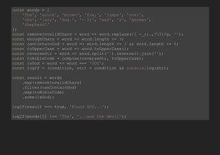 IMPERATIVE VS DECLARATIVE
WHAT THIS CODE IS DOING?
 
