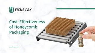Cost-Effectiveness
of Honeycomb
Packaging
www.ficuspax.com
 