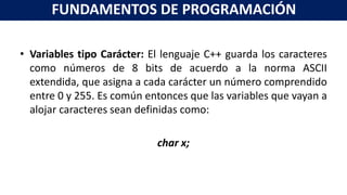 Fundamentos de Programacion - Unidad 3 Introduccion a la programacion ...