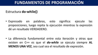 Fundamentos de Programacion - Unidad 4 control de flujo | PPT
