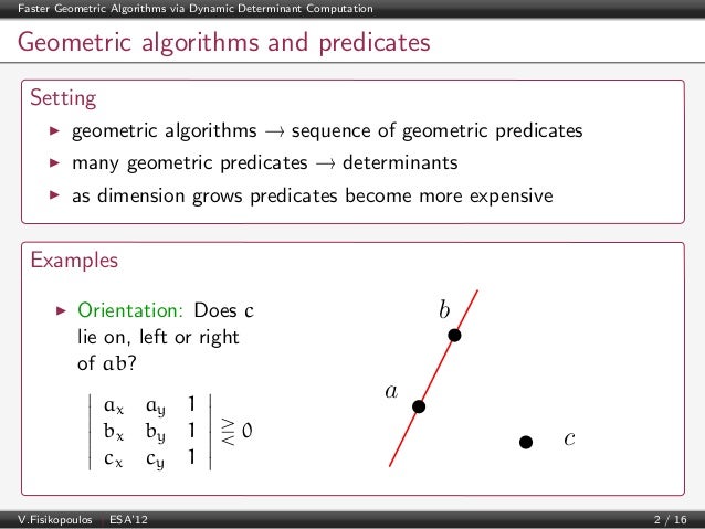 Faster Geometric Algorithms via Dynamic Determinant Computation
