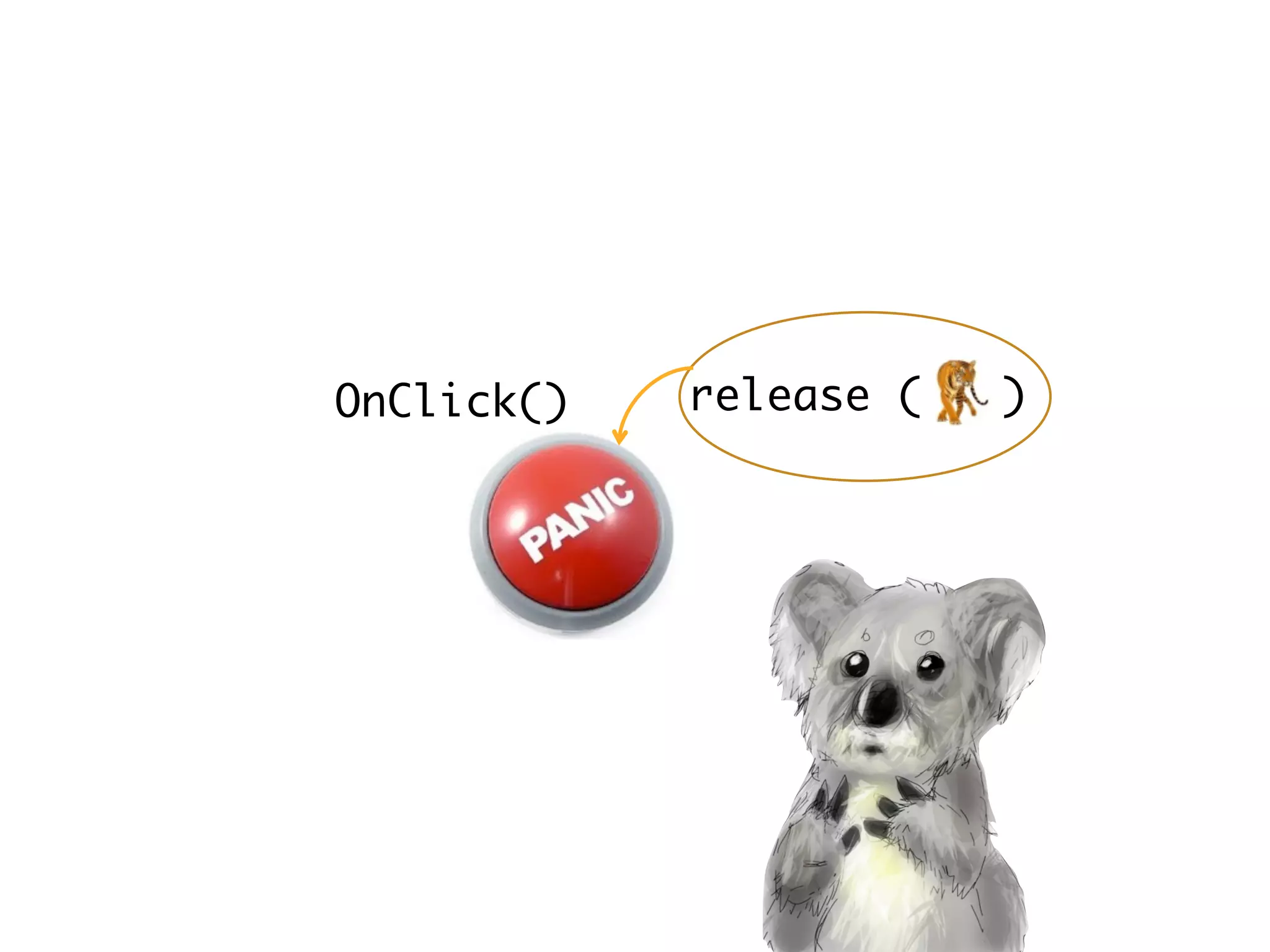 OnClick() release ( ) 
 