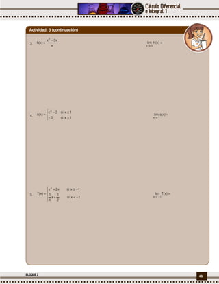 45BLOQUE 2
3.
4.
5.
Actividad: 5 (continuación)
 