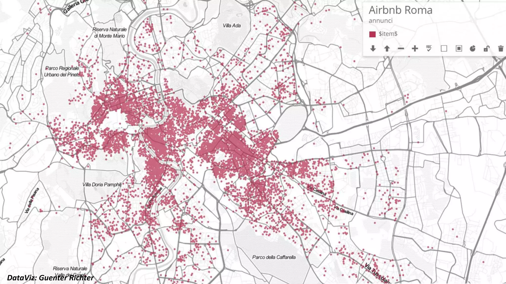 Urban Data
DataViz: Guenter Richter
 