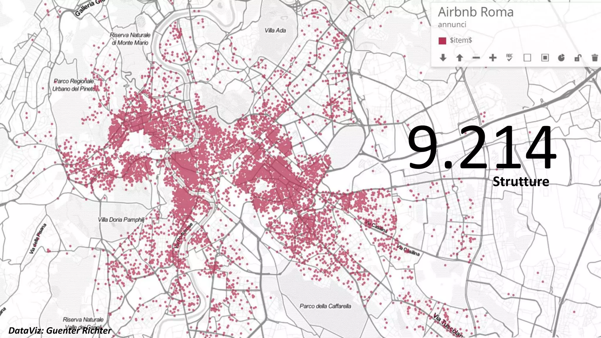 Urban Data
9.214Strutture
DataViz: Guenter Richter
 