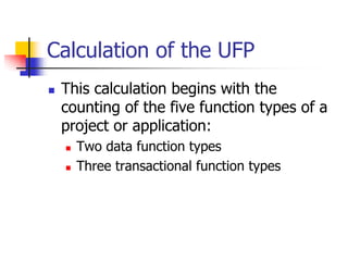 FP Analysis document contains details on FP analysis with examples | PDF
