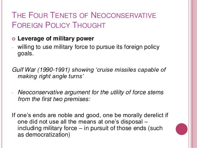 Neoconservatism and the domestic sources of American