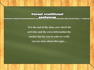 Unreal Conditionals | PPTX