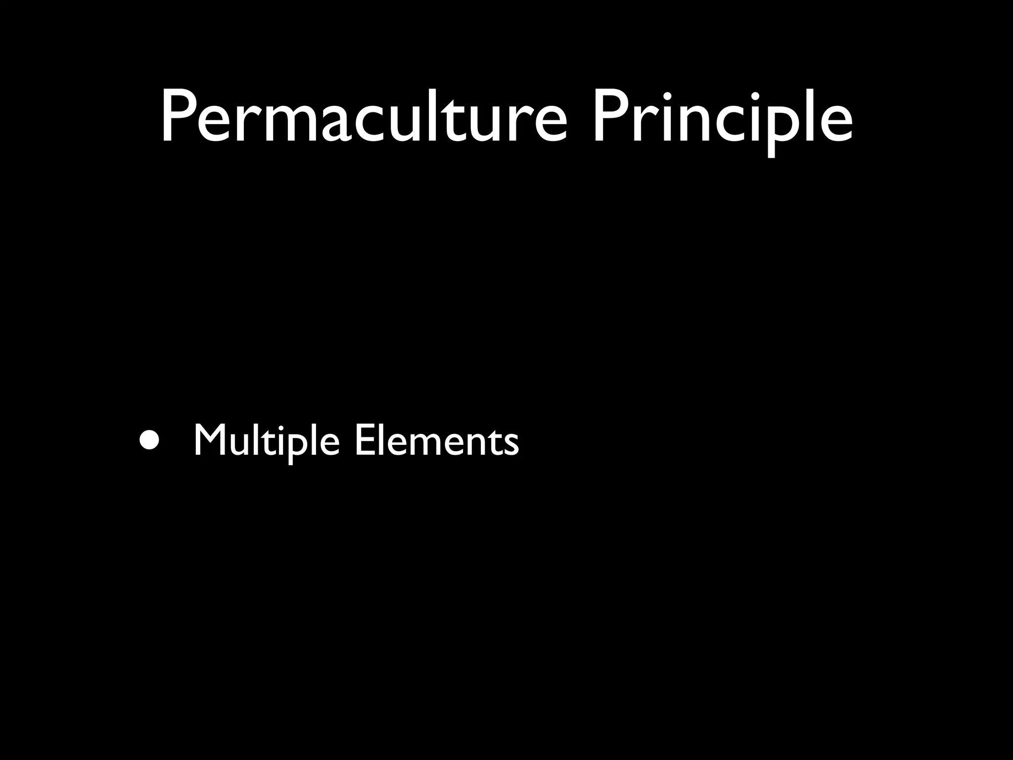 Financial Permaculture & Ecosystem Investing