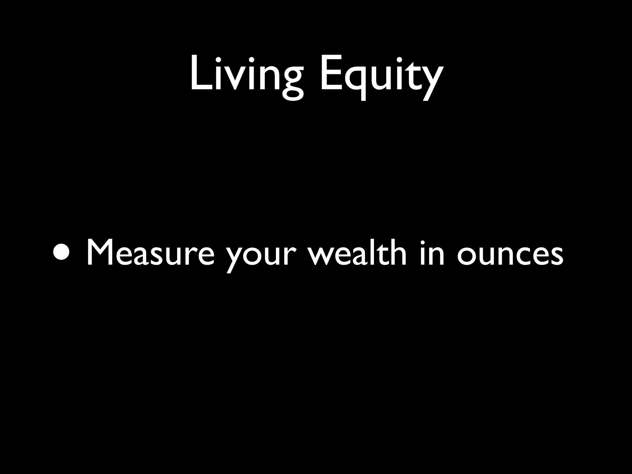 Financial Permaculture & Ecosystem Investing