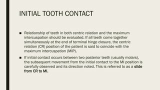 Diagnosis and treatment planning in Fixed partial denture | PPTX