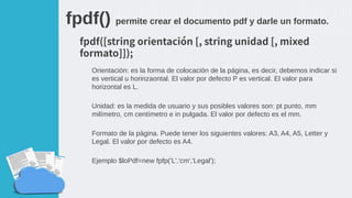 FPDF | PDF