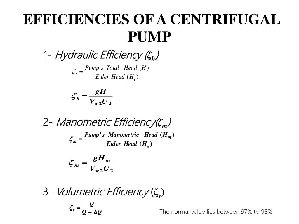 Centrifugal Pumps