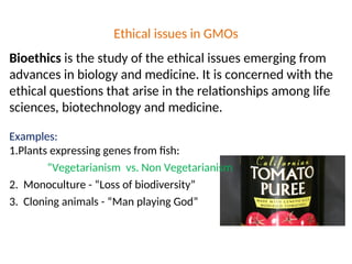 FPE - Lec 33 - Bioethics - Cartagena protocol.ppt