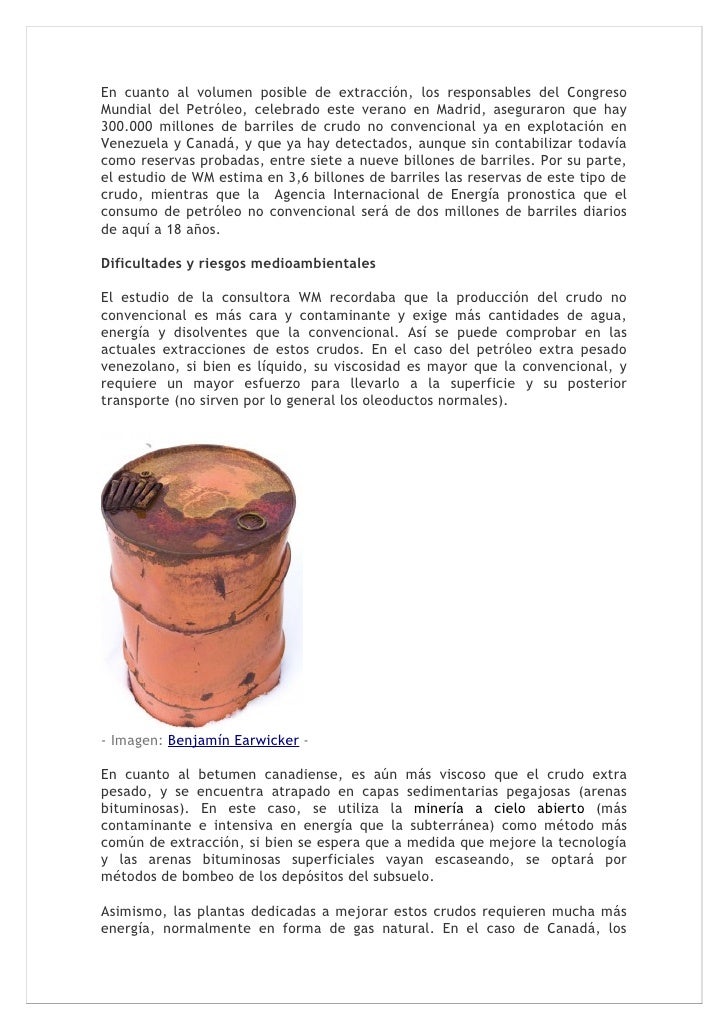 petroleo no convencional