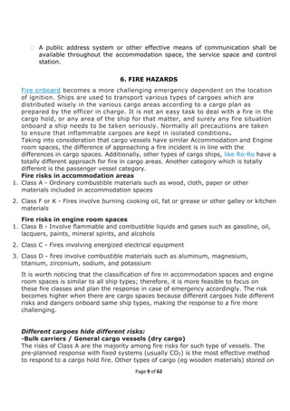 Fire prevention and Fire Fighting(FPFF)