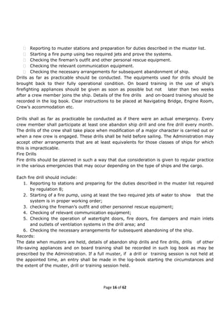 Fire prevention and Fire Fighting(FPFF)