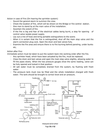 Fire prevention and Fire Fighting(FPFF)