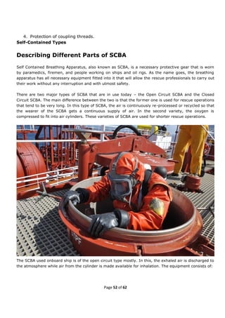 Fire prevention and Fire Fighting(FPFF)