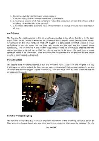 Fire prevention and Fire Fighting(FPFF)