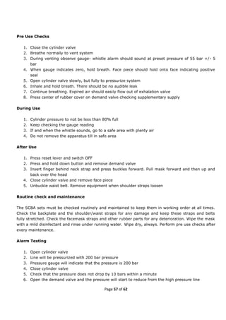 Fire prevention and Fire Fighting(FPFF)