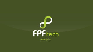 Cenartec 2014 - FPF Tech - SCRUM - Framework para desenvolver projetos