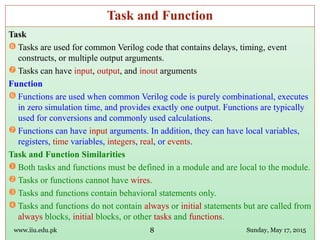 Fpga 13-task-and-functions | PPT
