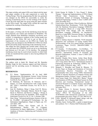 Fpga based interfacing for 8-bit and 32-bit electronic devices | PDF