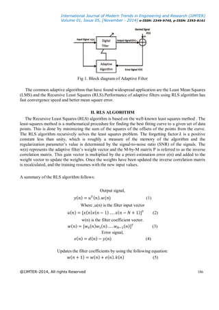 Fpga Implementation Of Noise Cancellation Using Adaptive Algorithms Pdf Fpga Implementation Of Noise Cancellation Using Adaptive Algorithms Pdf