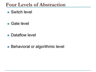 Field Programmable Gate Array Gate Level Modeling | PDF