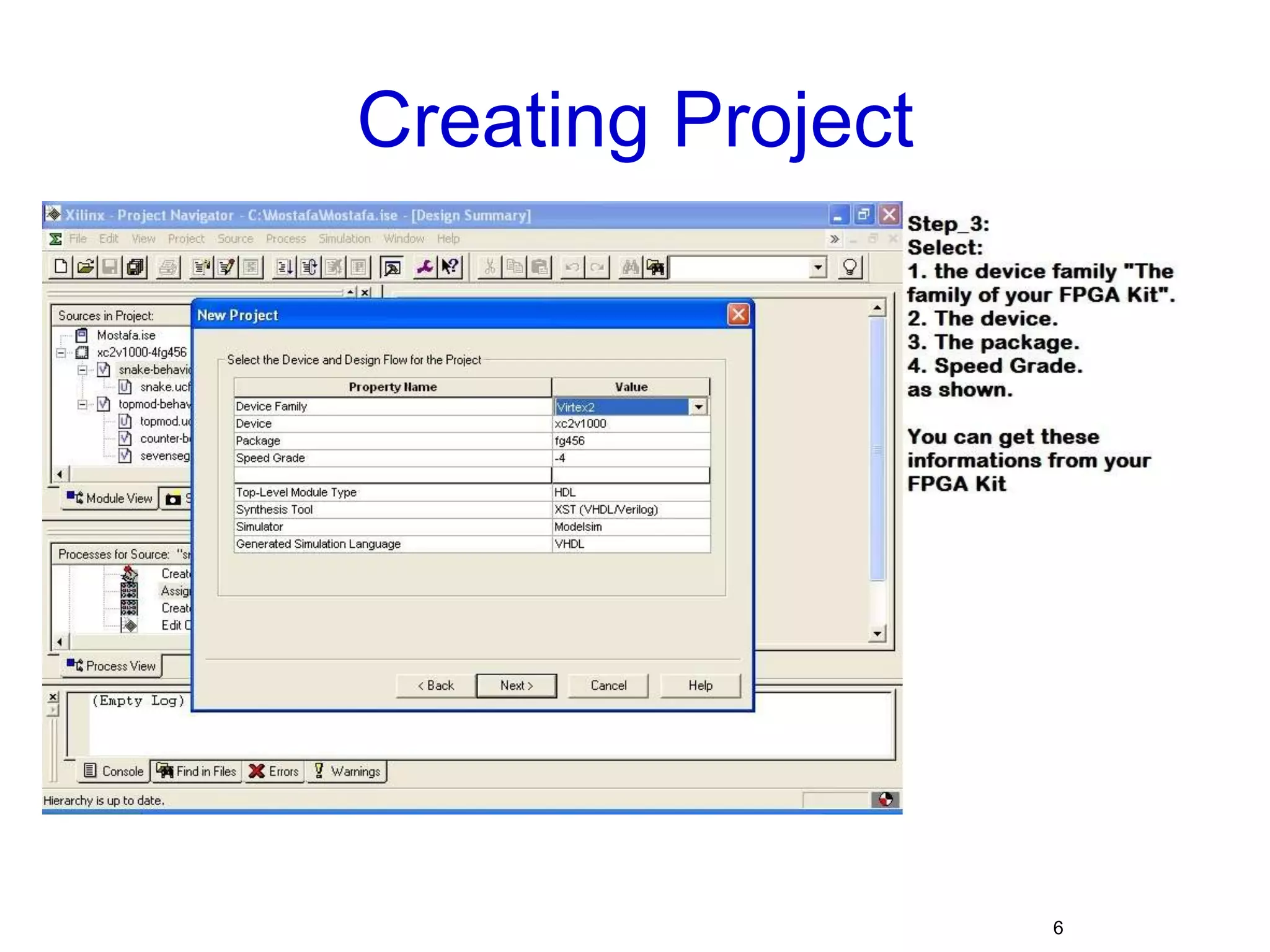 Creating Project6