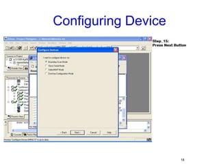 Configuring Device18