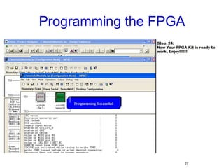 Programming the FPGA27