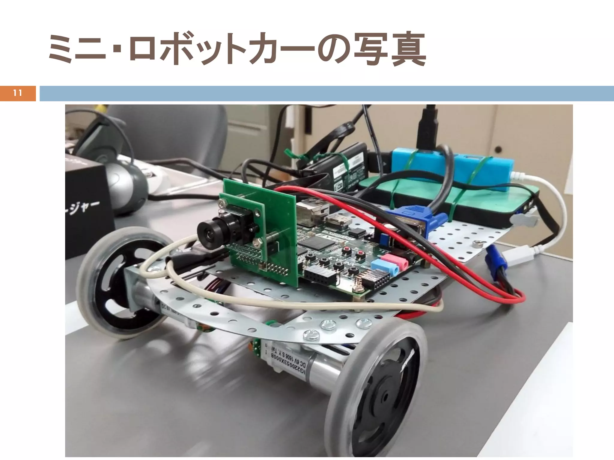 ミニ・ロボットカーの写真
11
 