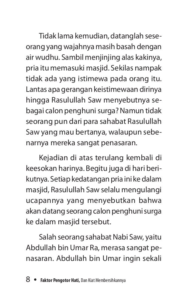 Faktor Pengotor Hati Aa Gym