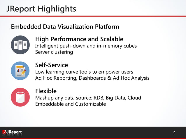 Java Reporting and Dashboard Integration Into Your Applications | PPT