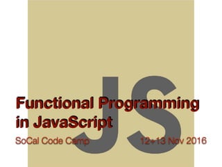 Functional Programming in JavaScript | PPT